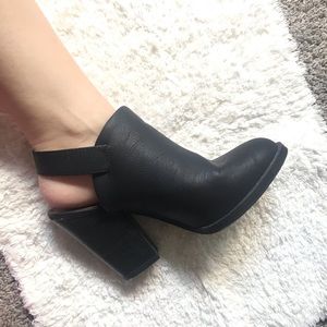 Black Mule Heels